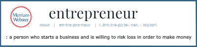 Definition of Entrepreneur