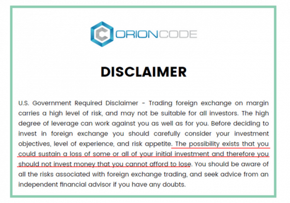 is the orion code a scam