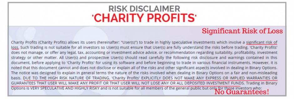 what is charity profits app