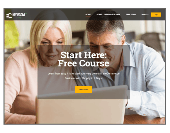 MyEcom Club Website