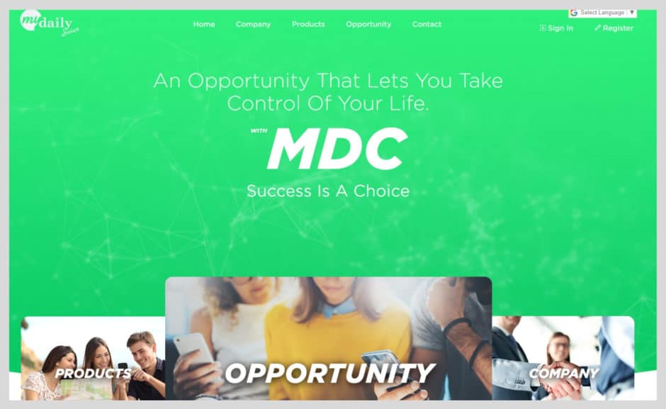 My Daily Choice Website