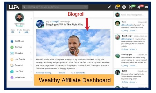 Wealthy Affiliate Blogroll