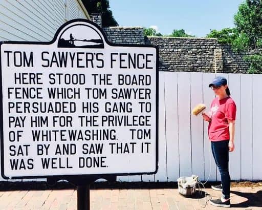 Tom Sawyer's Fence
