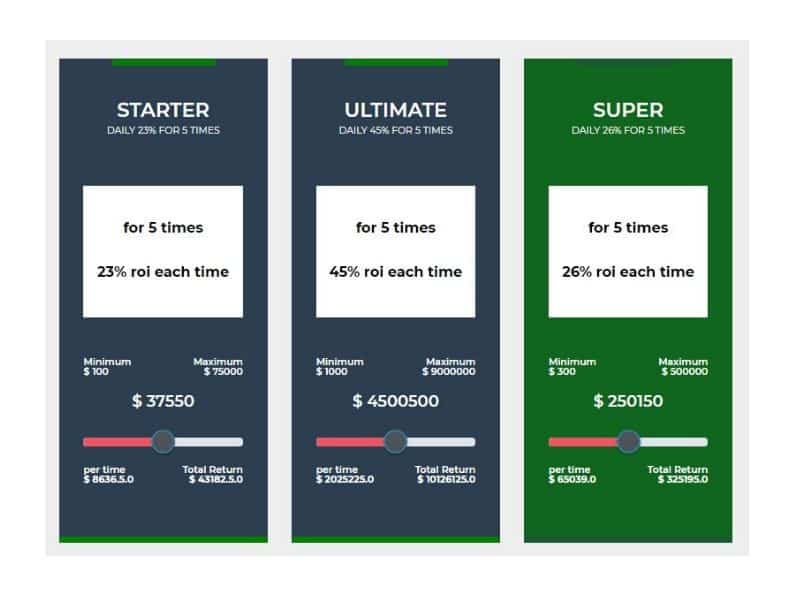 GreenCoin Plans Condensed