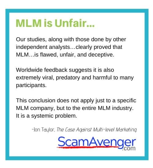 Sanki Global MLM is Unfair