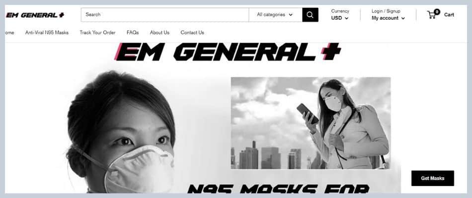 EmGeneral.com website